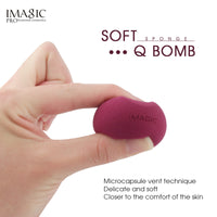 IMAGIC Makeup Sponge Professional Cosmetic Puff For Foundation Concealer Cream Make Up Blender Soft Water Sponge Puff Wholesale