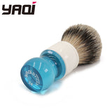 Yaqi 24mm Aqua Highmountain Silvertip Badger Hair Shaving Brush