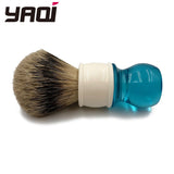 Yaqi 24mm Aqua Highmountain Silvertip Badger Hair Shaving Brush