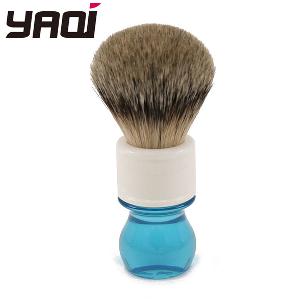 Yaqi 24mm Aqua Highmountain Silvertip Badger Hair Shaving Brush