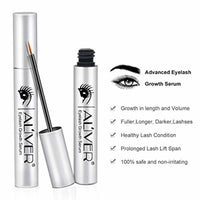 Eyelash Growth Serum, Natural Eyebrow Enhancer, Brow & Lash Enhancing Formula for Longer, Thicker Eyelashes and Eyebrows 5ML