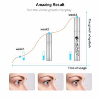 Eyelash Growth Serum, Natural Eyebrow Enhancer, Brow & Lash Enhancing Formula for Longer, Thicker Eyelashes and Eyebrows 5ML