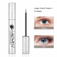 Eyelash Growth Serum, Natural Eyebrow Enhancer, Brow & Lash Enhancing Formula for Longer, Thicker Eyelashes and Eyebrows 5ML