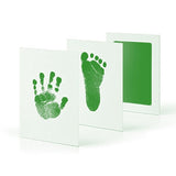 Safe Baby Footprints Handprint Ink Pads Kits Pets Care Non-toxic Ink Pads Baby Shower Paw Print Pad Foot Print Pad Baby Toys