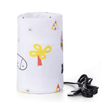 USB Milk Water Warmer Travel Stroller Insulated Bag Portable Cup Warmer Baby Nursing Bottle Heater Warmer Heater Food Feeding